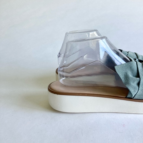 Seychelles Blue Suede Slide Sandals size 7.5 - Picture 8 of 12